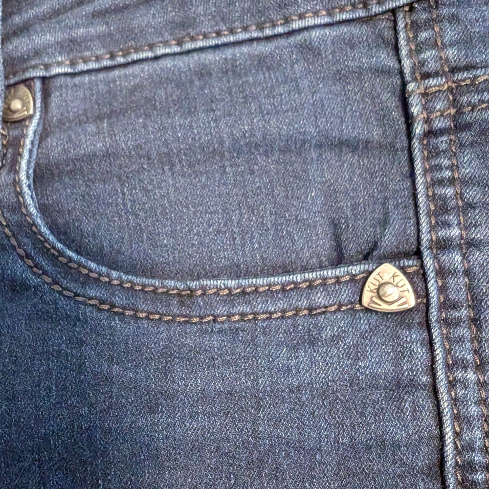 Kut From The Cloth Dark Blue Women's Skinny Jeans - Picture 3 of 8